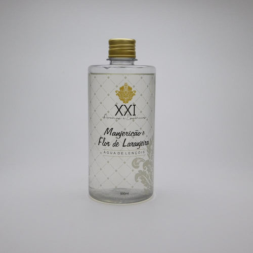 Água de Lençóis 500ml Manjericão e Flor de Laranjeira - XXI Aromas