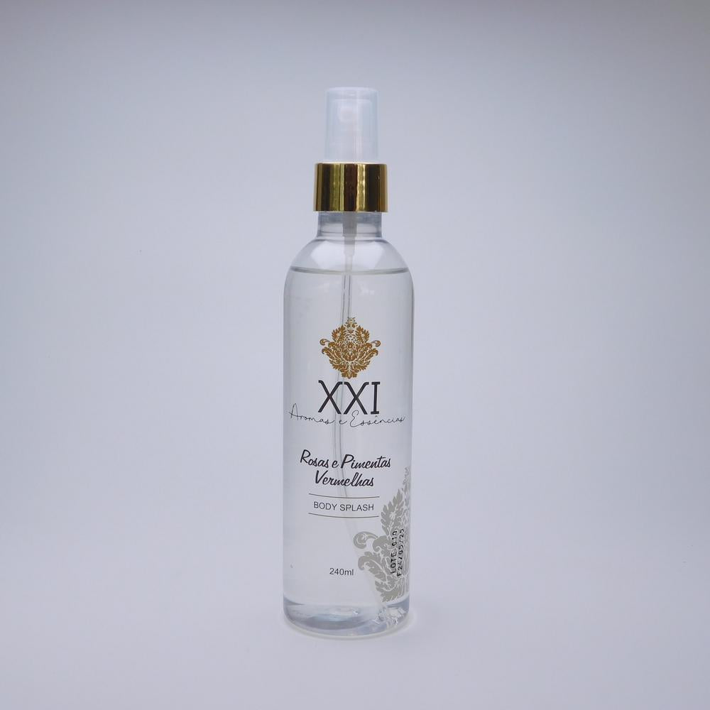 Body Splash 240ml Rosas e Pimentas Vermelhas - XXI Aromas