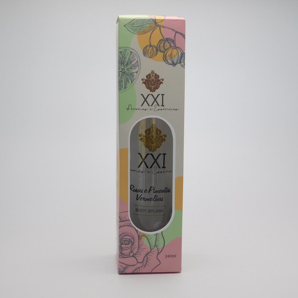 Body Splash 60ml Rosas e Pimentas Vermelhas - XXI Aromas