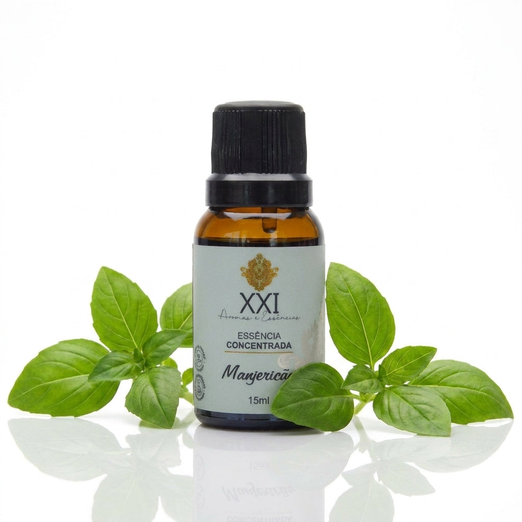 Essência Concentrada Manjericão 15ml - XXI Aromas
