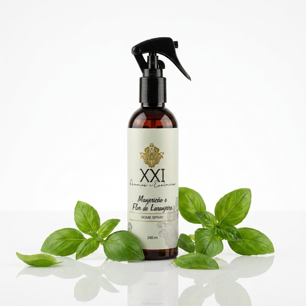 Home Spray Manjericão e Flor de Laranjeira 240ml - XXI Aromas