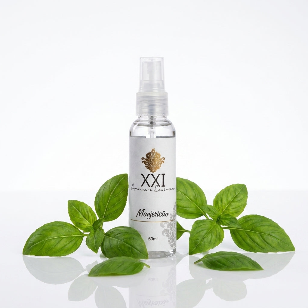 Home Spray 60ml Manjericão e Flor de Laranjeira - XXI Aromas