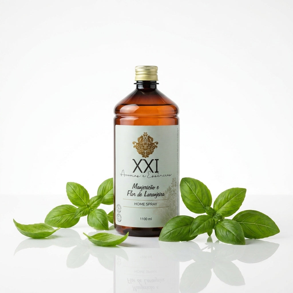 Home Spray Manjericão e Flor de Laranjeira 1100ml - XXI Aromas