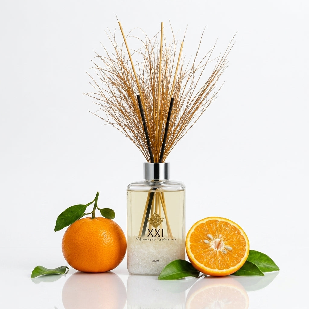 Difusor Mini Square 250ml Bergamota - XXI Aromas