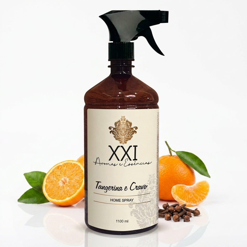 Home Spray 1100ml Tangerina e Cravo - XXI Aromas