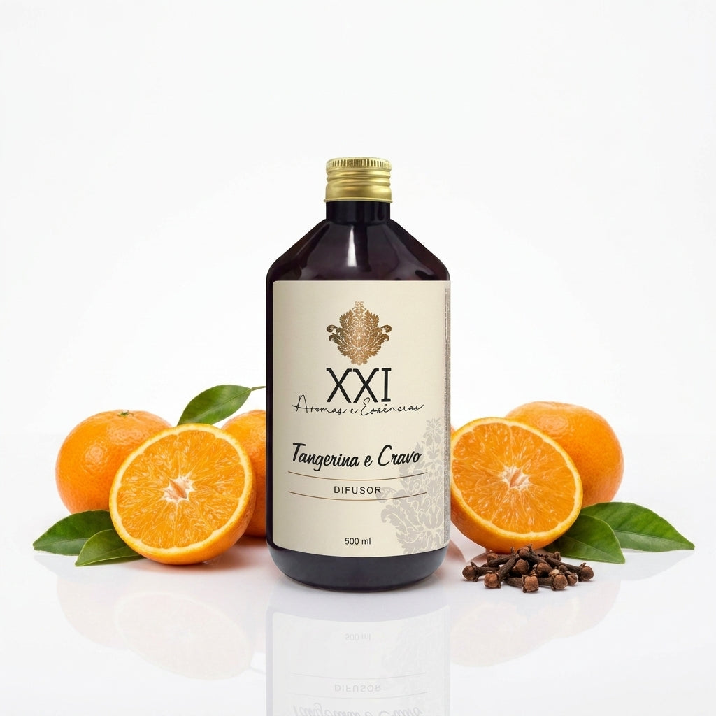 Refil Difusor 500ml Tangerina e Cravo - XXI Aromas