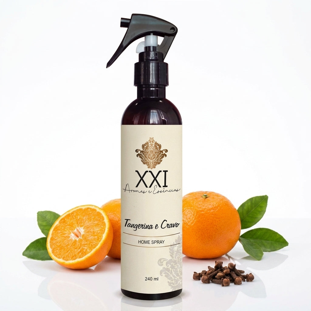 Home Spray 240ml Tangerina e Cravo - XXI Aromas