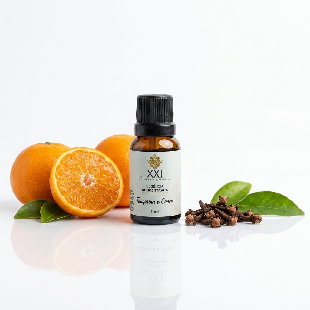 Essência Concentrada Tangerina e Cravo 15ml - XXI Aromas