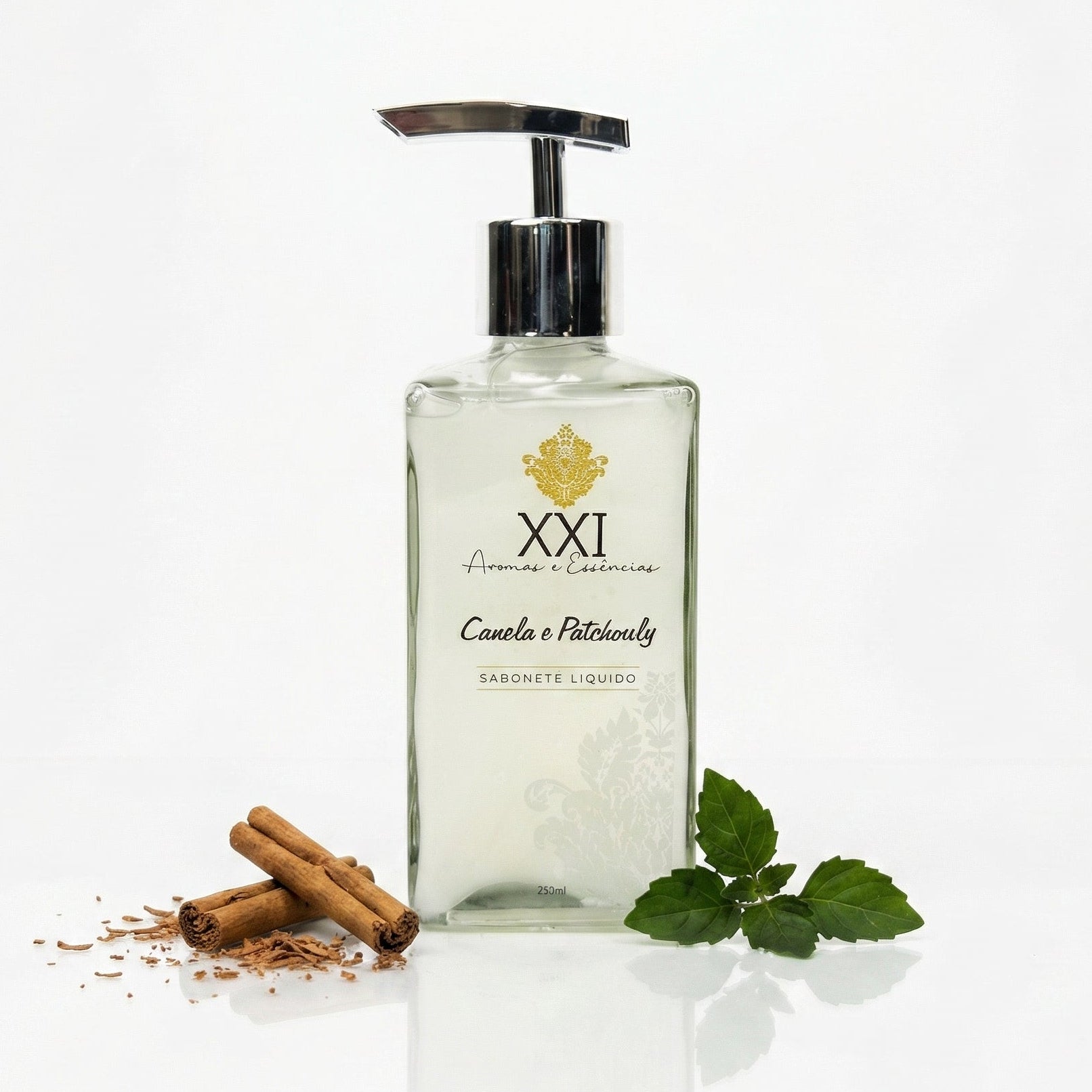 Sabonete Líquido Square Canela e Patchouly 250ml - XXI Aromas