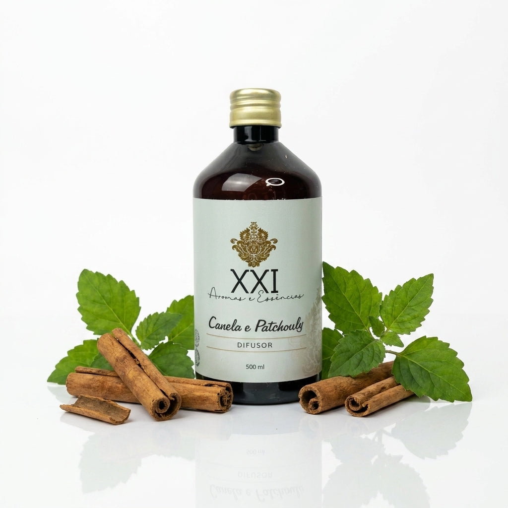 Refil Difusor 500ml Canela e Patchouli - XXI Aromas