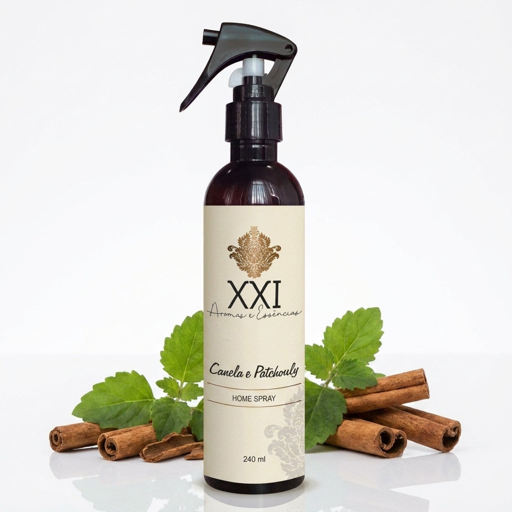 Home Spray 240ml Canela e Patchouli - XXI Aromas