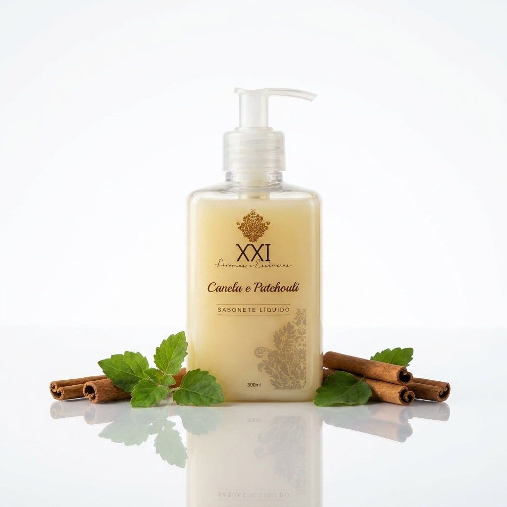 Sabonete Líquido Canela e Patchouly 300ml - XXI Aromas