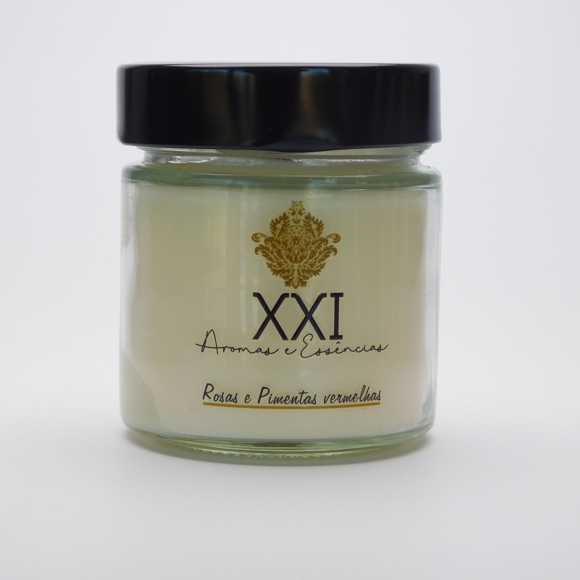 Vela Aromática Lumière Rosas e Pimentas 170g - XXI Aromas