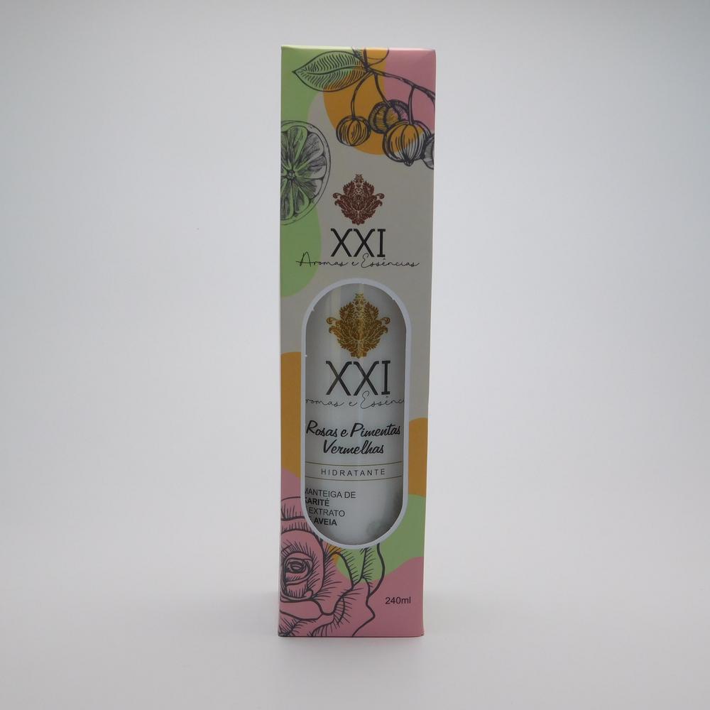 Hidratante Corporal Rosas e Pimentas 240ml - XXI Aromas