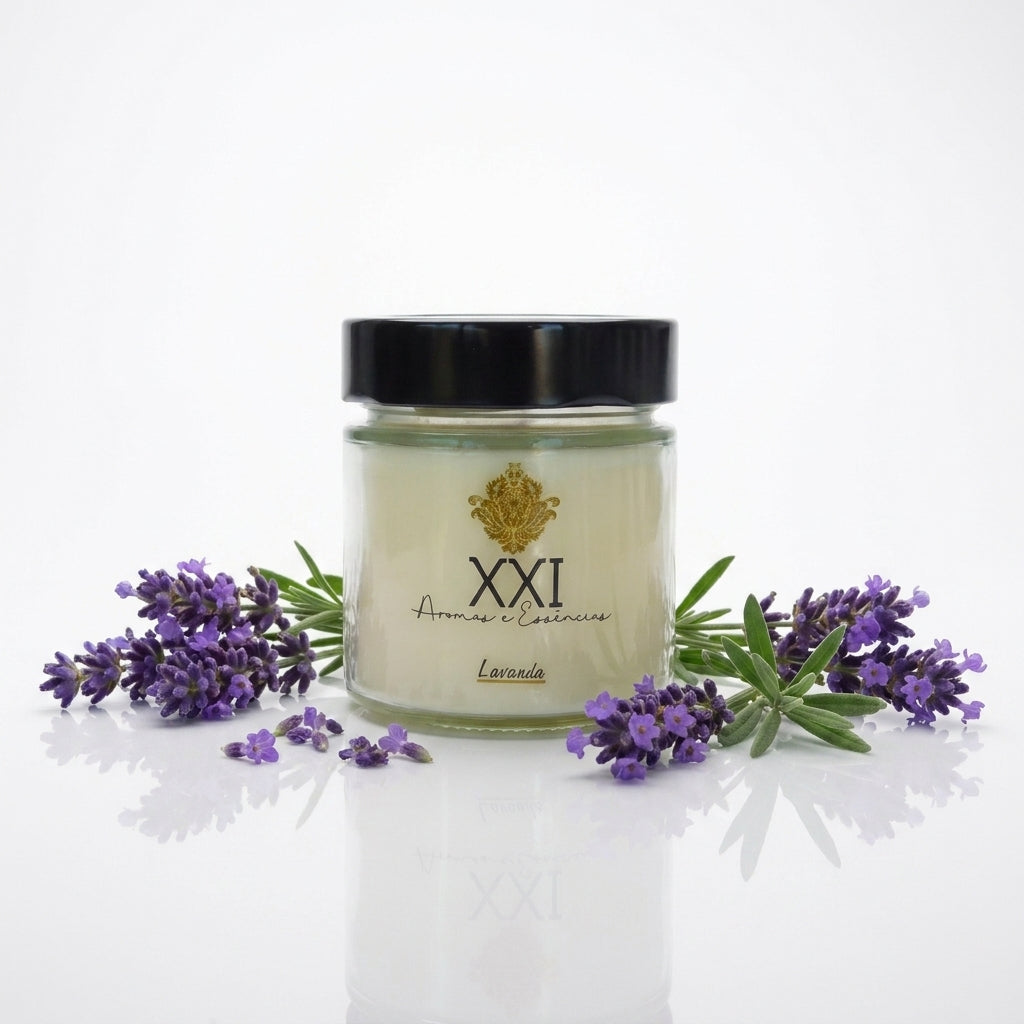 Vela Lumière Lavanda 170g - XXI Aromas