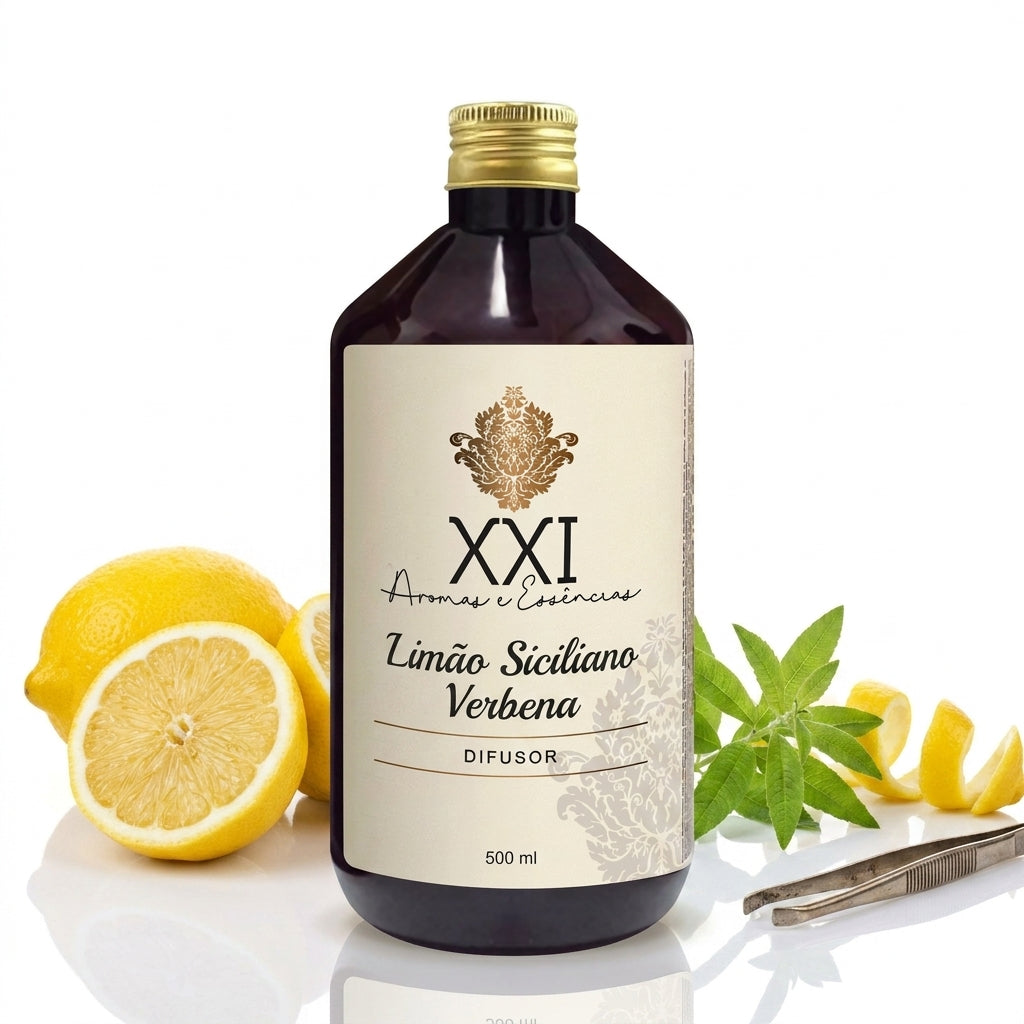 Refil Difusor 500ml Verbena Limão Siciliano - XXI Aromas
