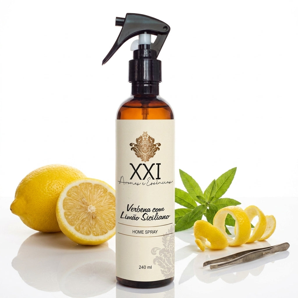 Home Spray 240ml Verbena Limão Siciliano - XXI Aromas