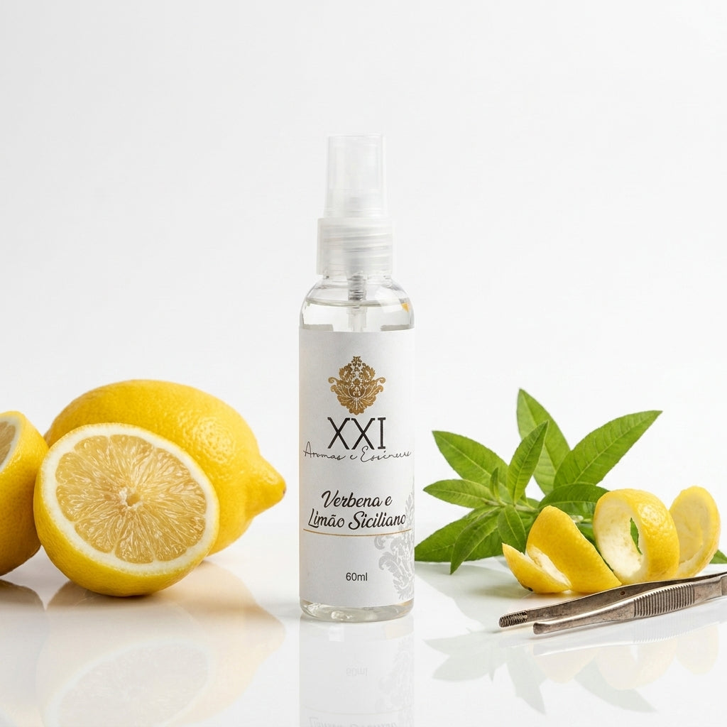 Home Spray 60ml Verbena e Limão Siciliano - XXI Aromas