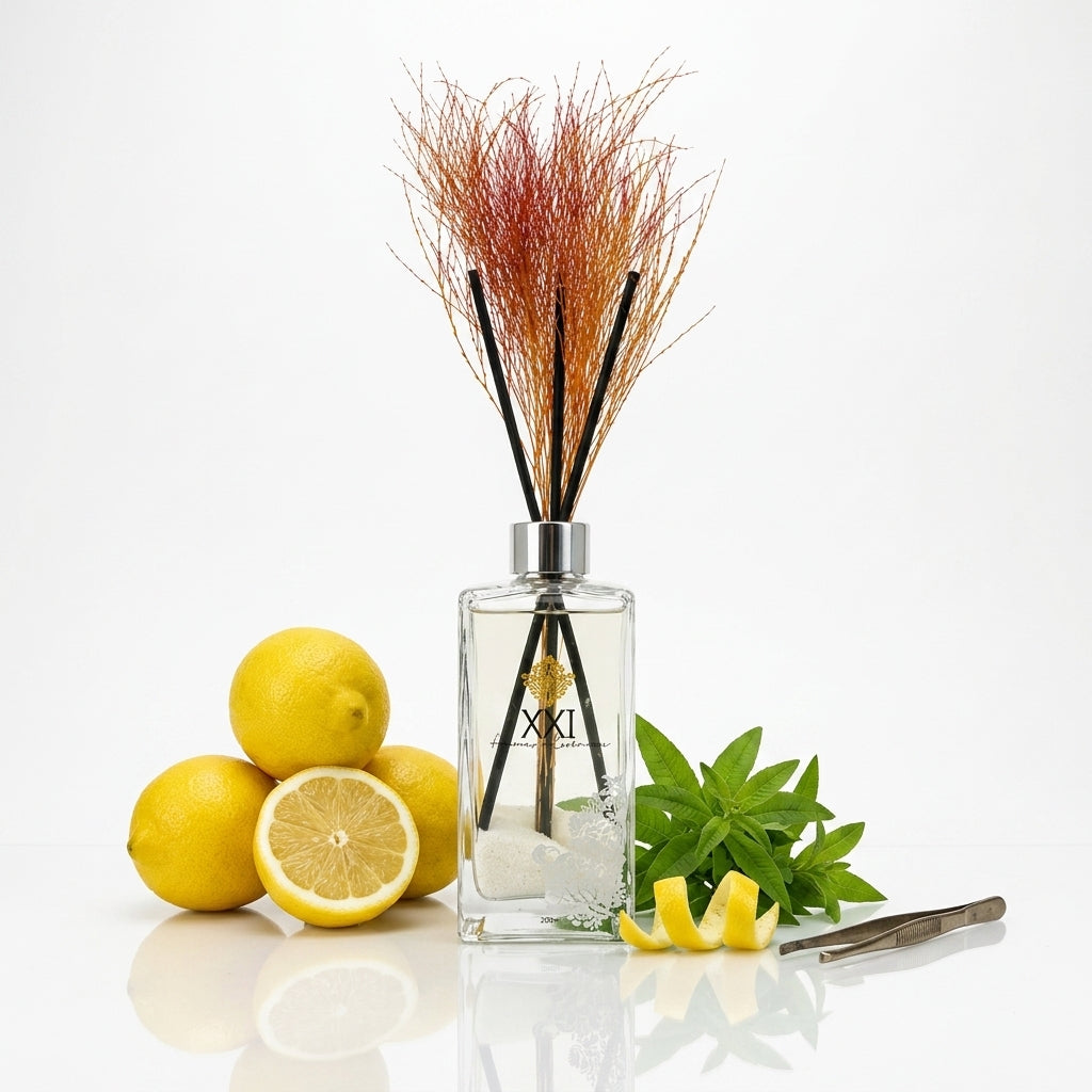 Difusor Square 250ml Verbena Limão Siciliano - XXI Aromas