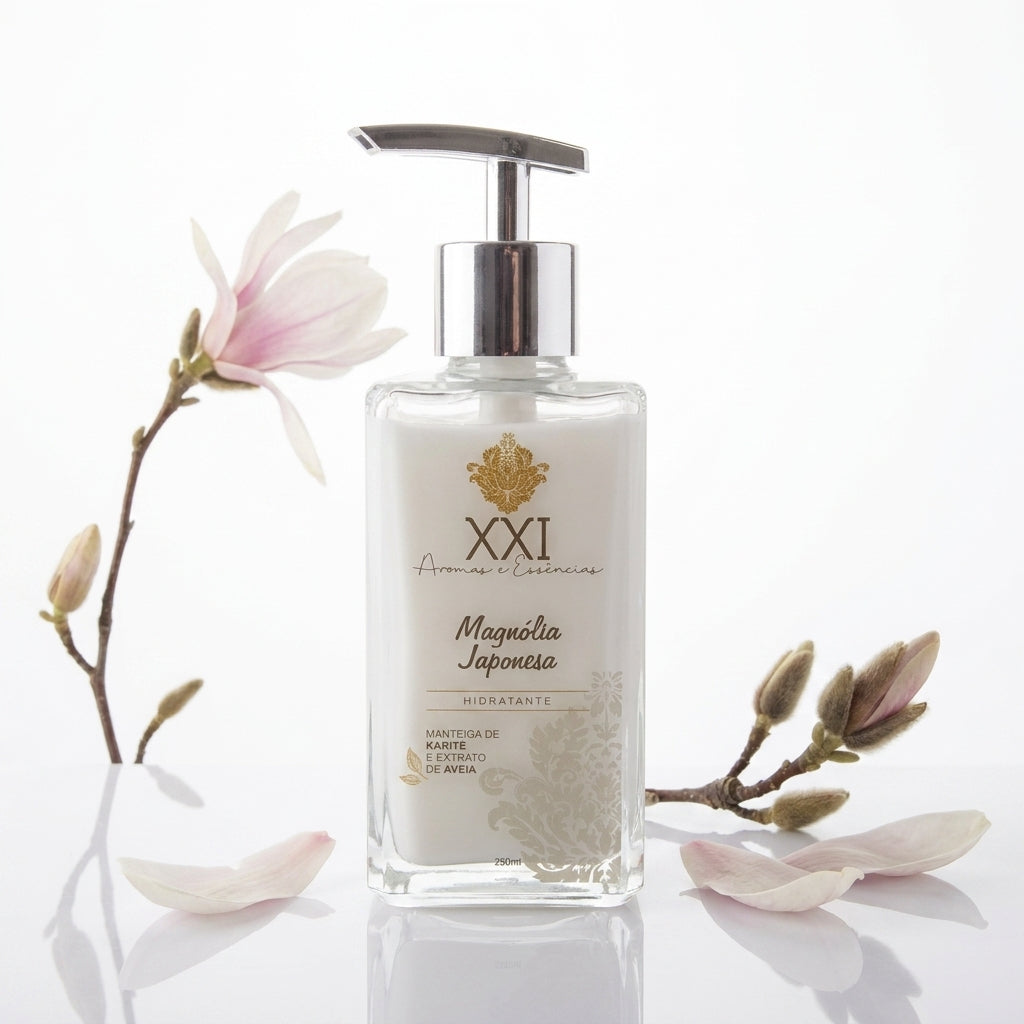 Hidratante Corporal Magnólia Japonesa 250ml - XXI Aromas
