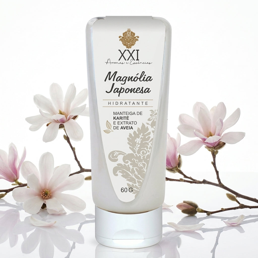 Hidratante Corporal Magnólia Japonesa 60ml - XXI Aromas