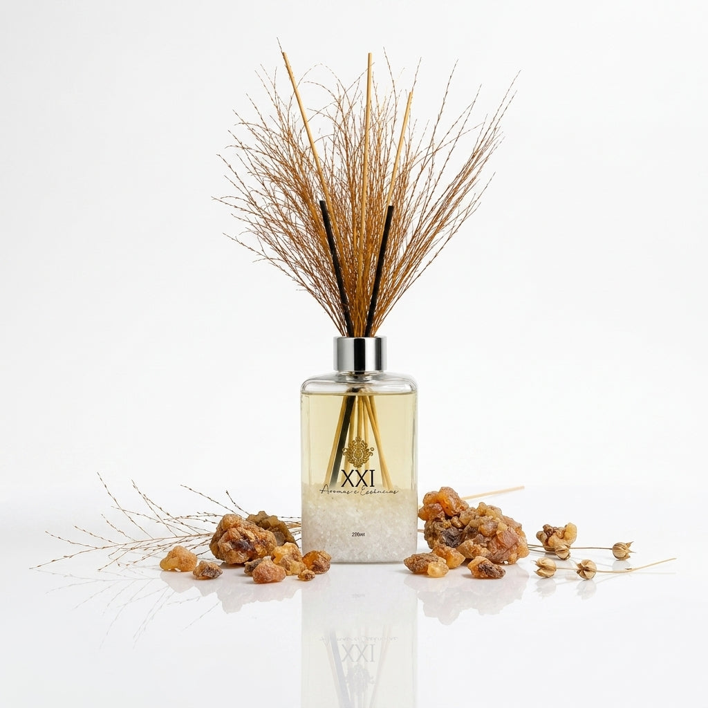 Difusor Mini Square 250ml Mirra Arábica - XXI Aromas