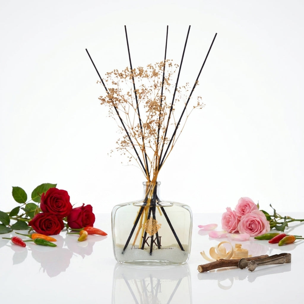 Difusor de Aromas Whisky Rosas e Pimentas 300ml - XXI Aromas