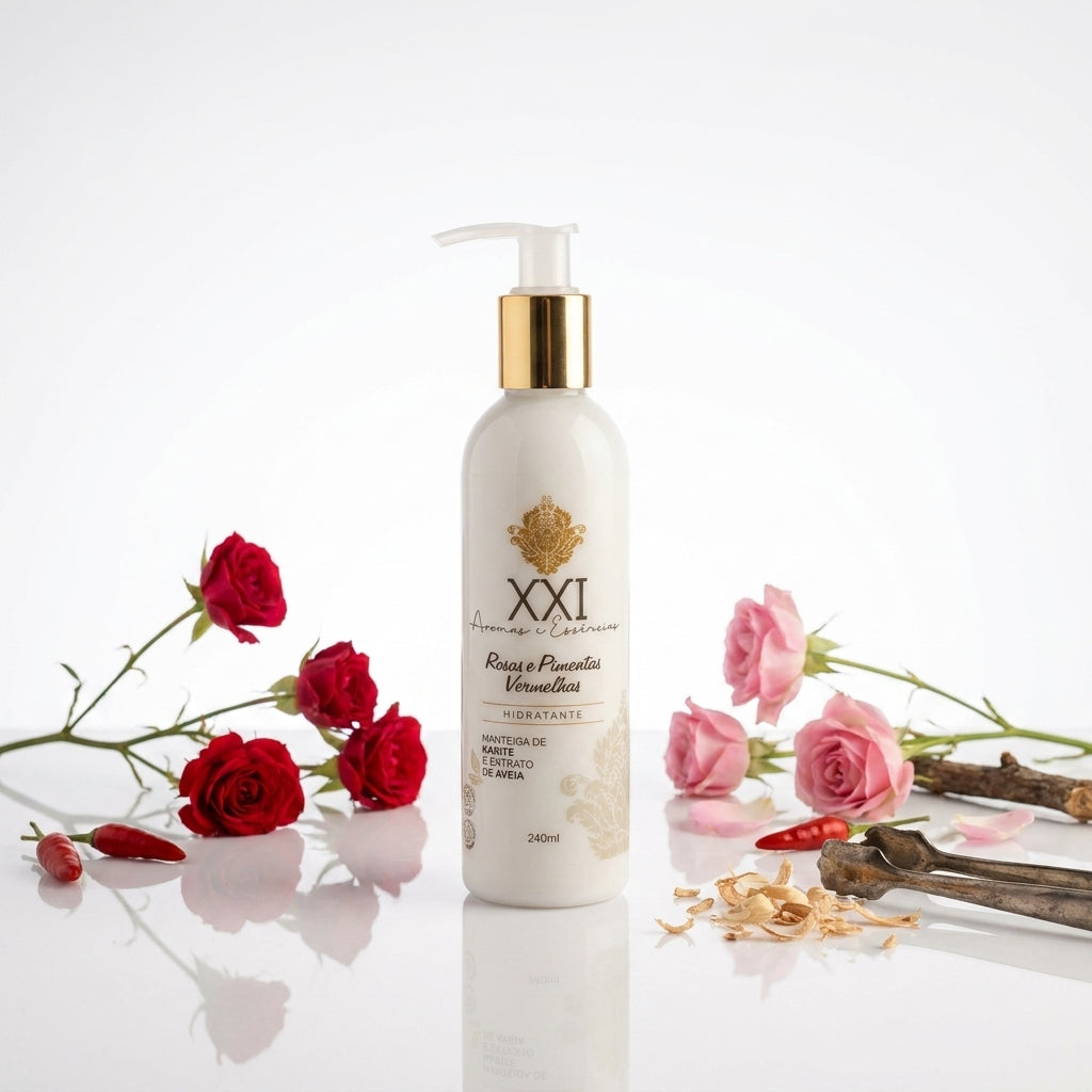 Hidratante Corporal Rosas e Pimentas 240ml - XXI Aromas