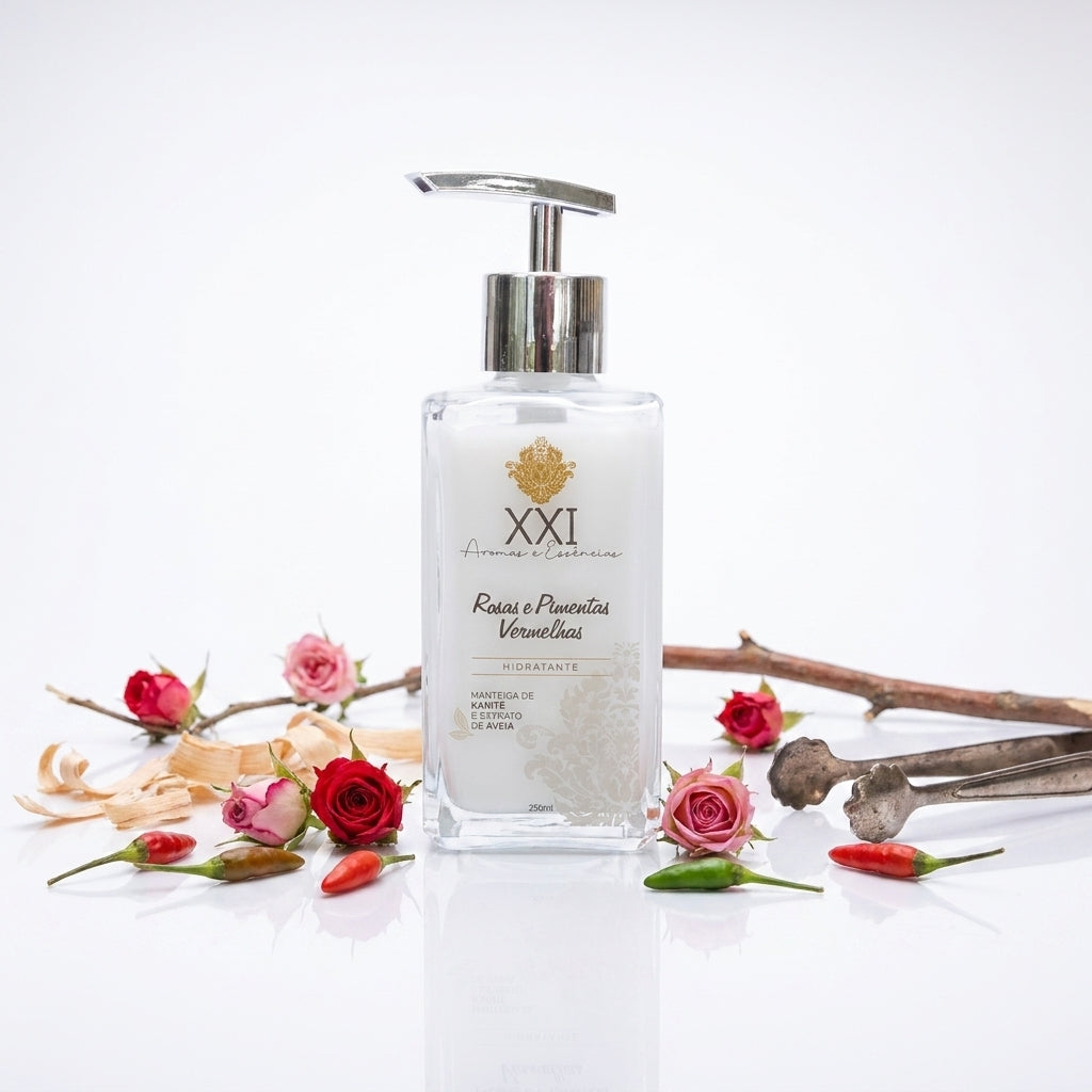 Hidratante Corporal Rosas e Pimentas 250ml - XXI Aromas