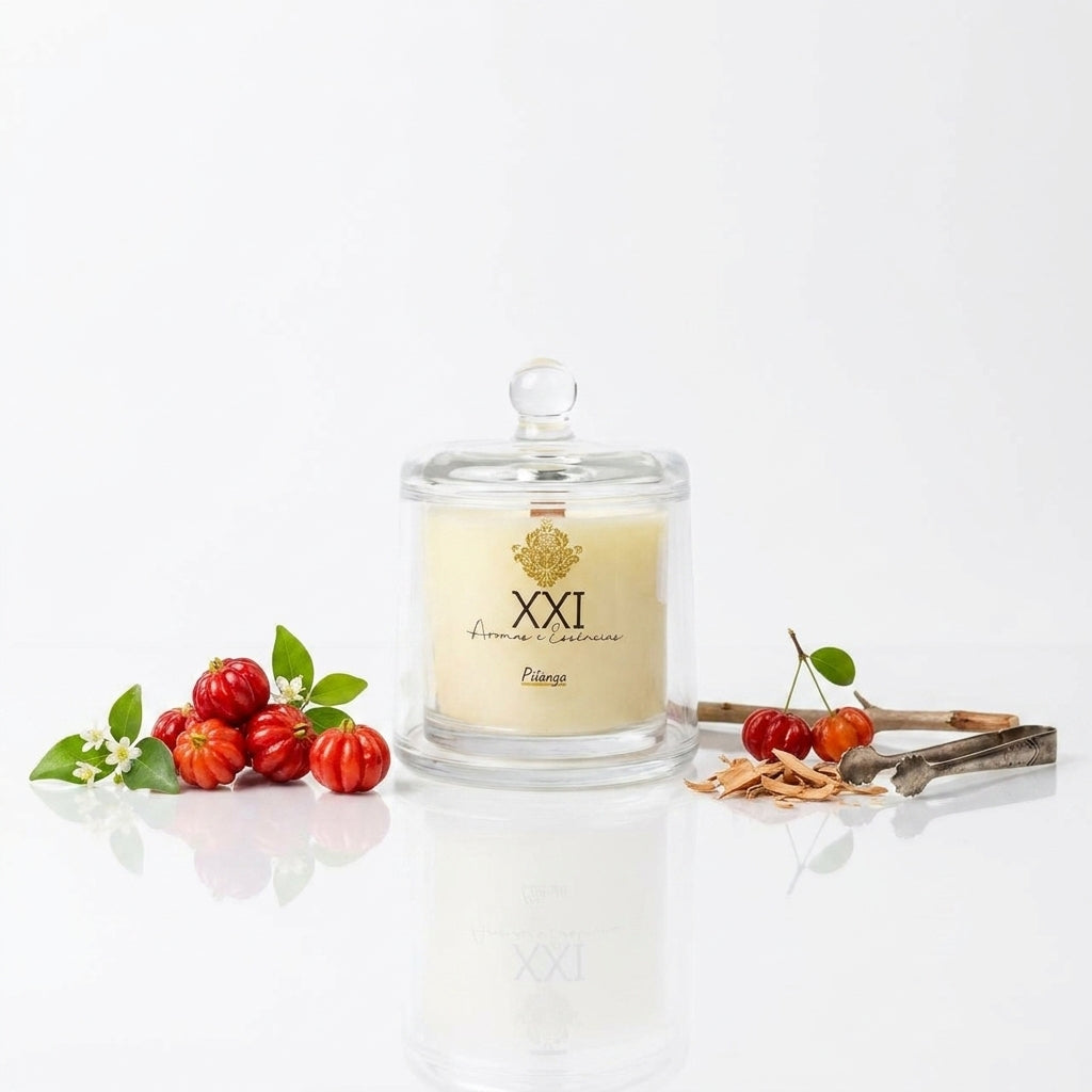 Vela Aromática Cúpula Pitanga Edição Limitada 170g - XXI Aromas