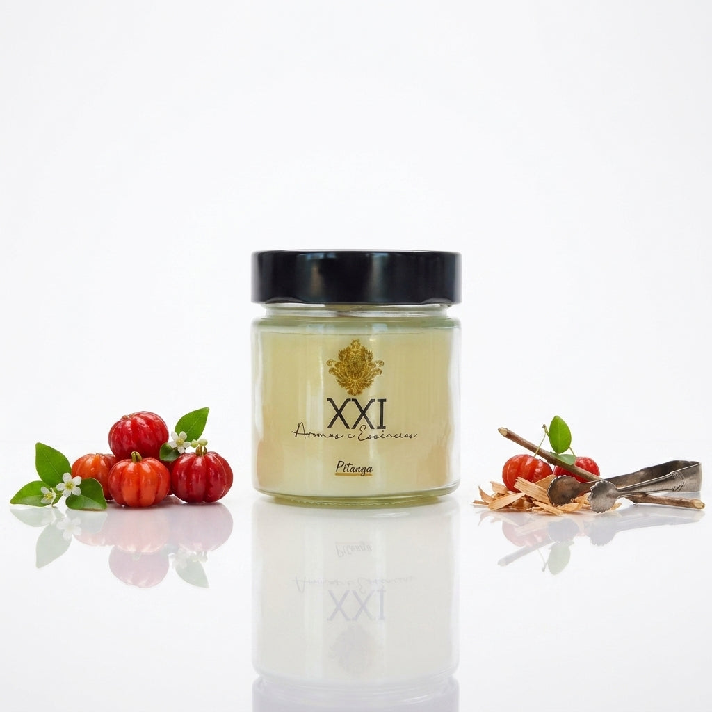 Vela Aromática Lumière 170g Pitanga - XXI Aromas