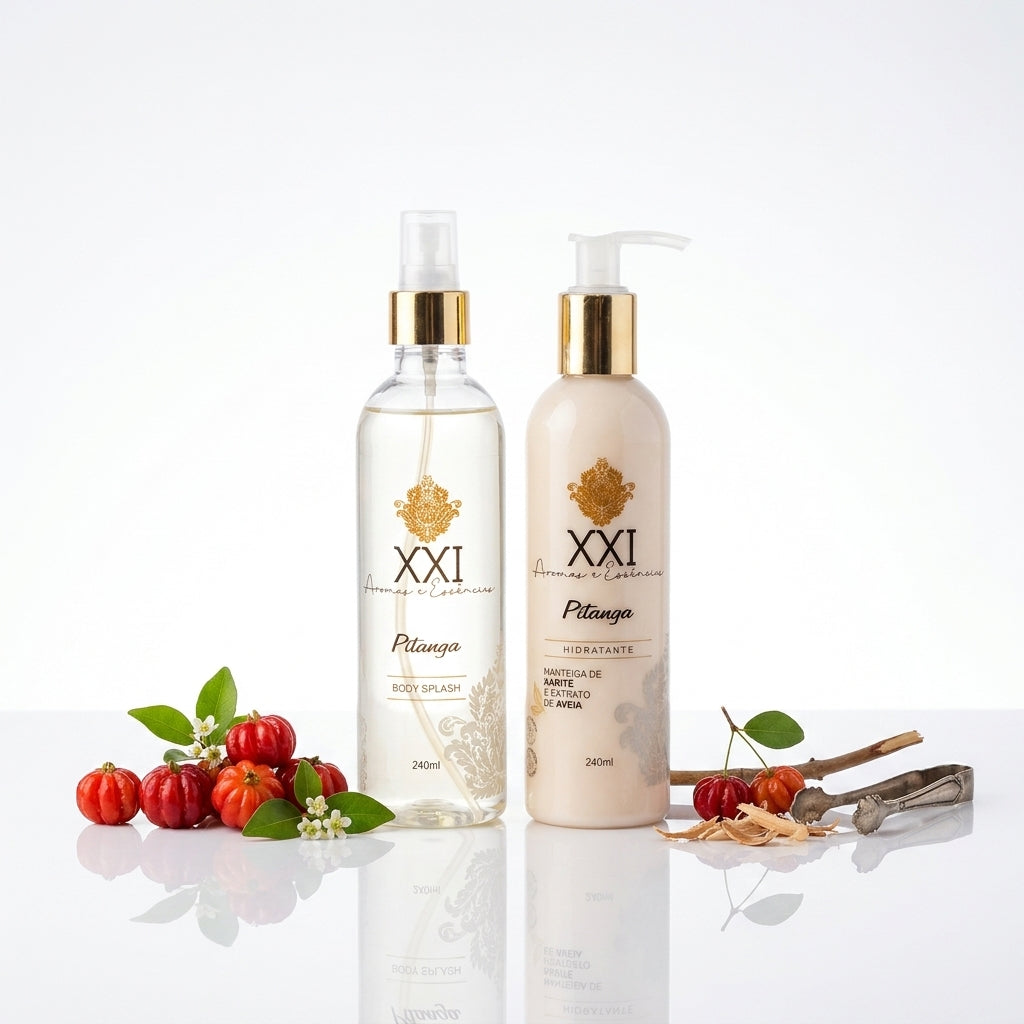 Kit Duo Body Splash e Hidratante 240ml Pitanga