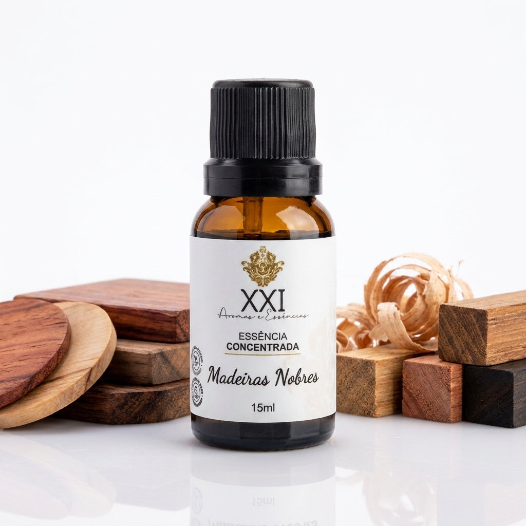 Essência Concentrada Madeiras Nobres 15ml - XXI Aromas