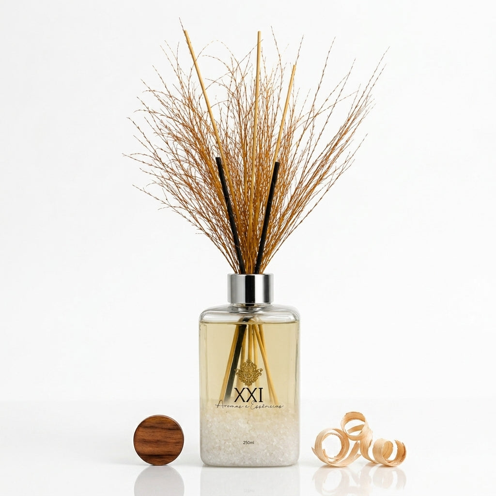 Difusor Mini Square 250ml Madeiras Nobres - XXI Aromas