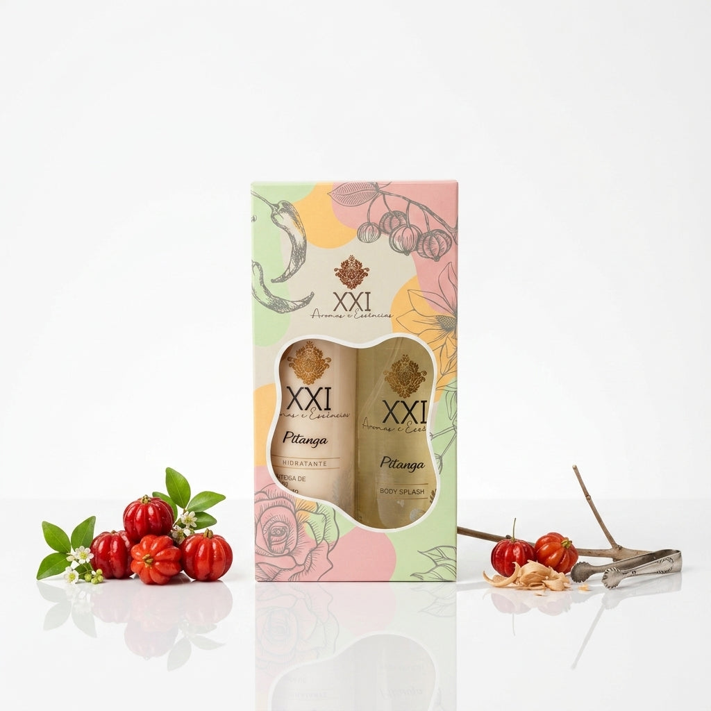 Kit Duo Body Splash e Hidratante 240ml Pitanga