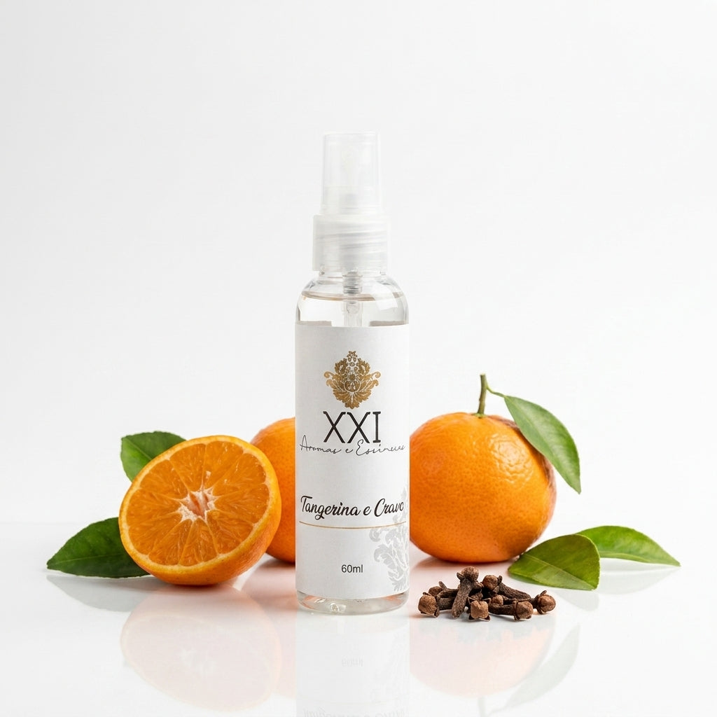 Home Spray Tangerina e Cravo 60ml - XXI Aromas