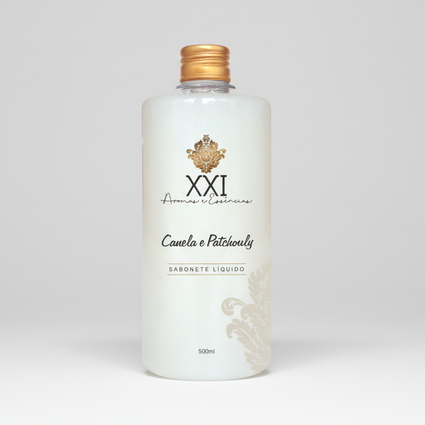 Sabonete Líquido Refil 500ml Canela e Patchouly - XXI Aromas