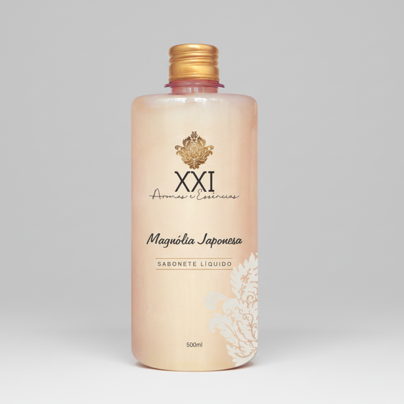 Sabonete Líquido Refil 500ml Magnólia Japonesa - XXI Aromas