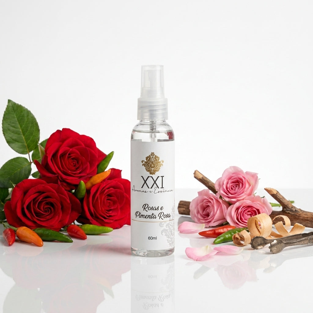 Home Spray 60ml Rosas e Pimentas Vermelhas - XXI Aromas