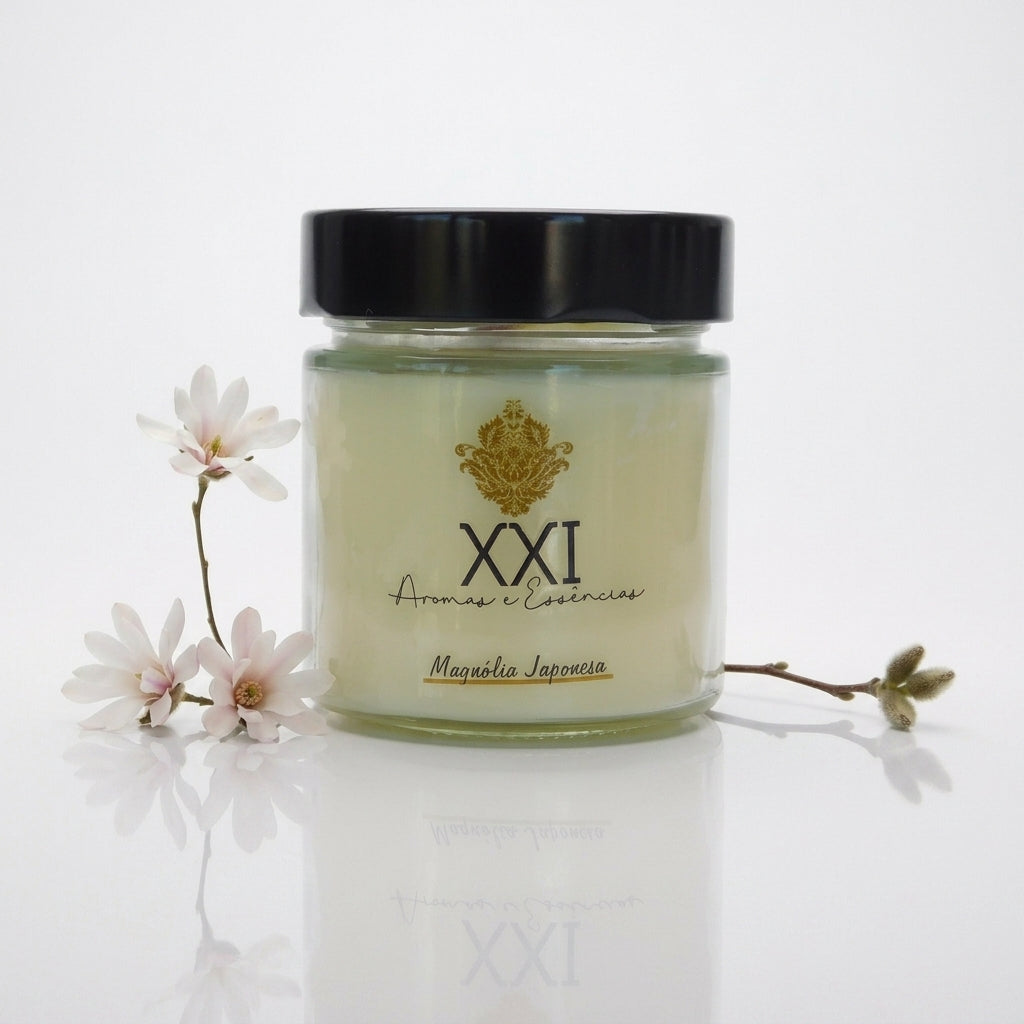 Vela Aromática Magnólia Japonesa 170g - XXI Aromas