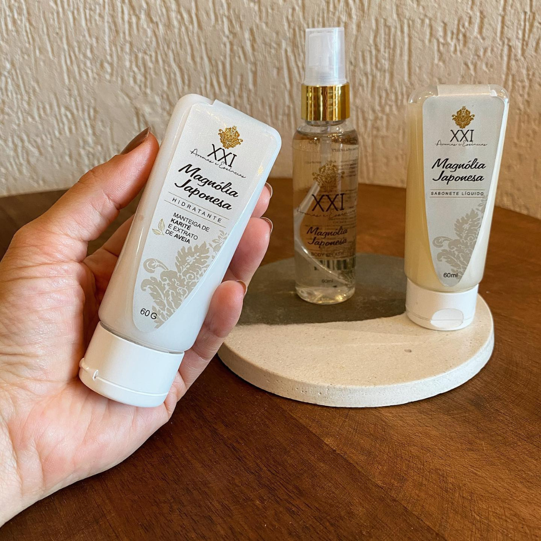 Kit Cuidados Magnólia Japonesa - 3 Produtos
