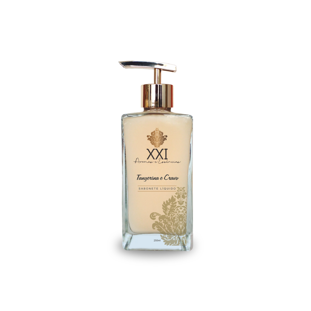 Sabonete Líquido Square Tangerina e Cravo 250ml - XXI Aromas