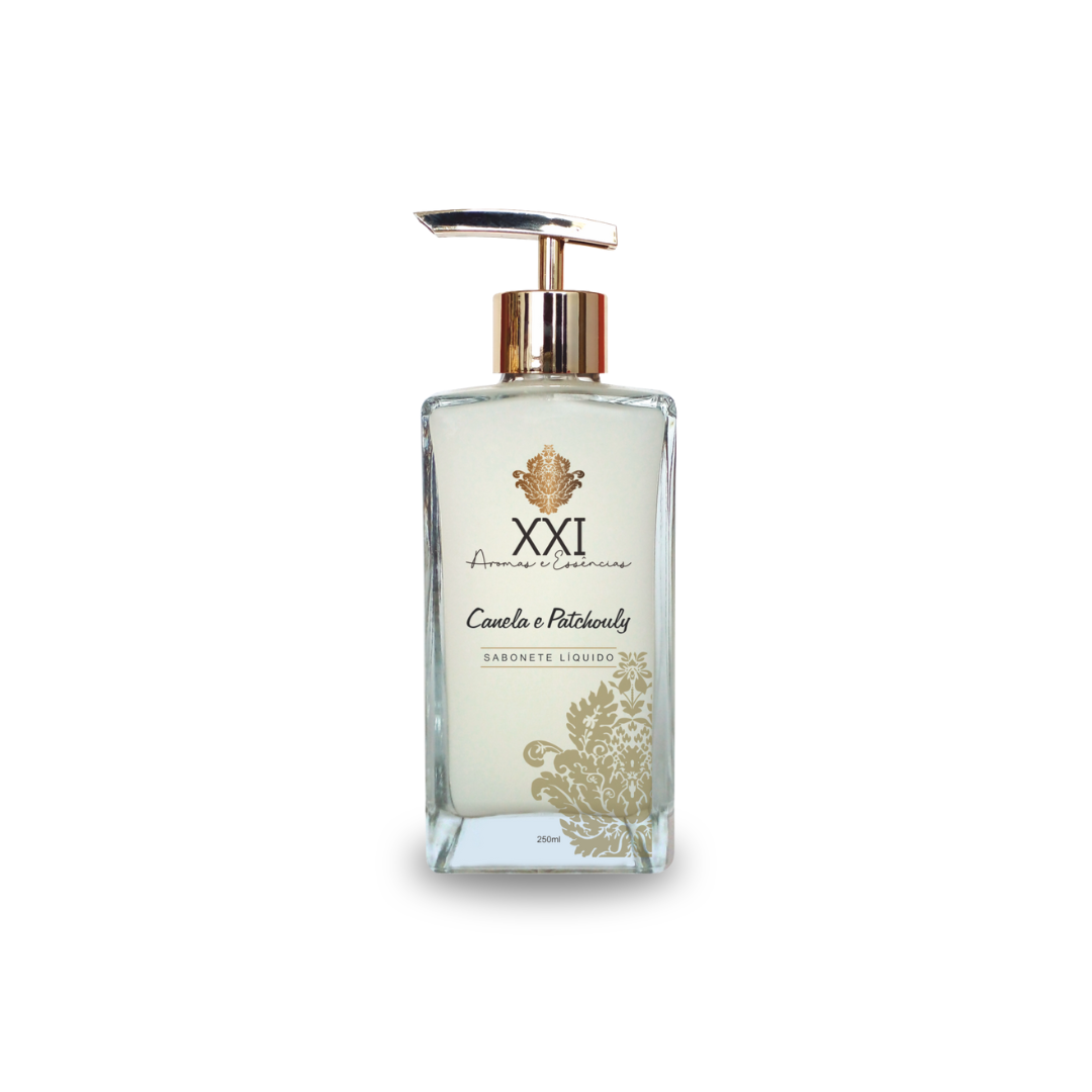 Sabonete Líquido Square Canela e Patchouly 250ml - XXI Aromas